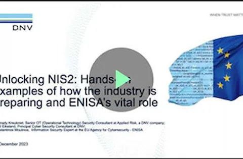 Unlocking NIS2: Hands-on examples of how the industry is preparing and ENISA’s vital role