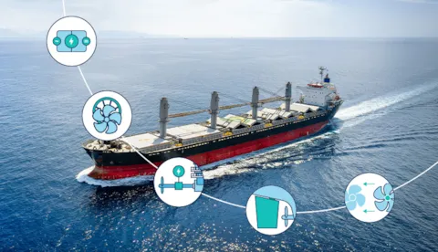 Bulk Carrier with Energy efficiency measures