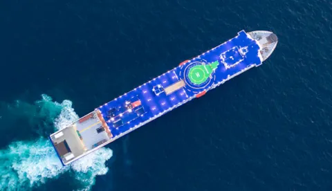 Stena Estrid at sea