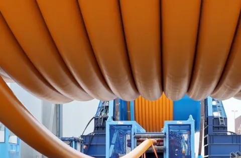 High pressure non-metallic pipelines for transport of CO2