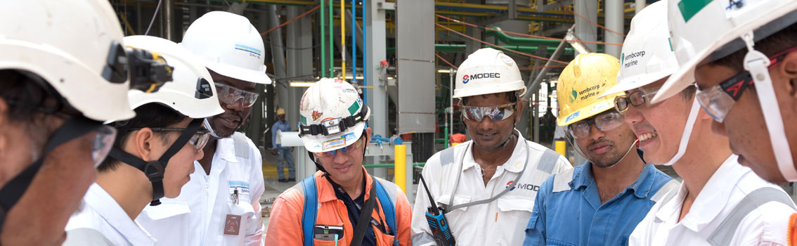 Surveyors at yard