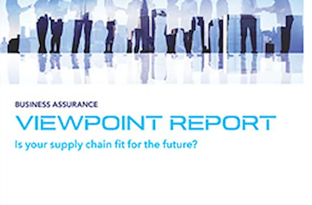 ViewPoint report - Is your supply chain fit for the future?
