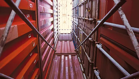 RSCS+ (Route Specific Container Storage)