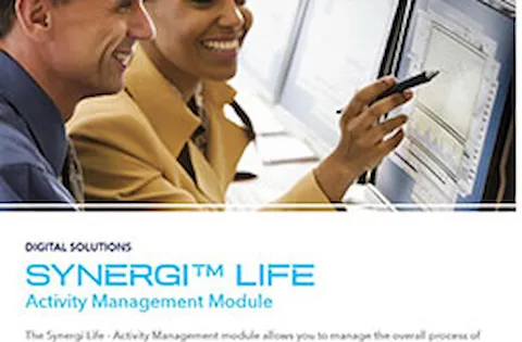 Synergi Life Activity Management module flier